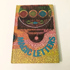 Vintage 1967 Magic Letters Hardcover  Holt Rinehart and Winston Book